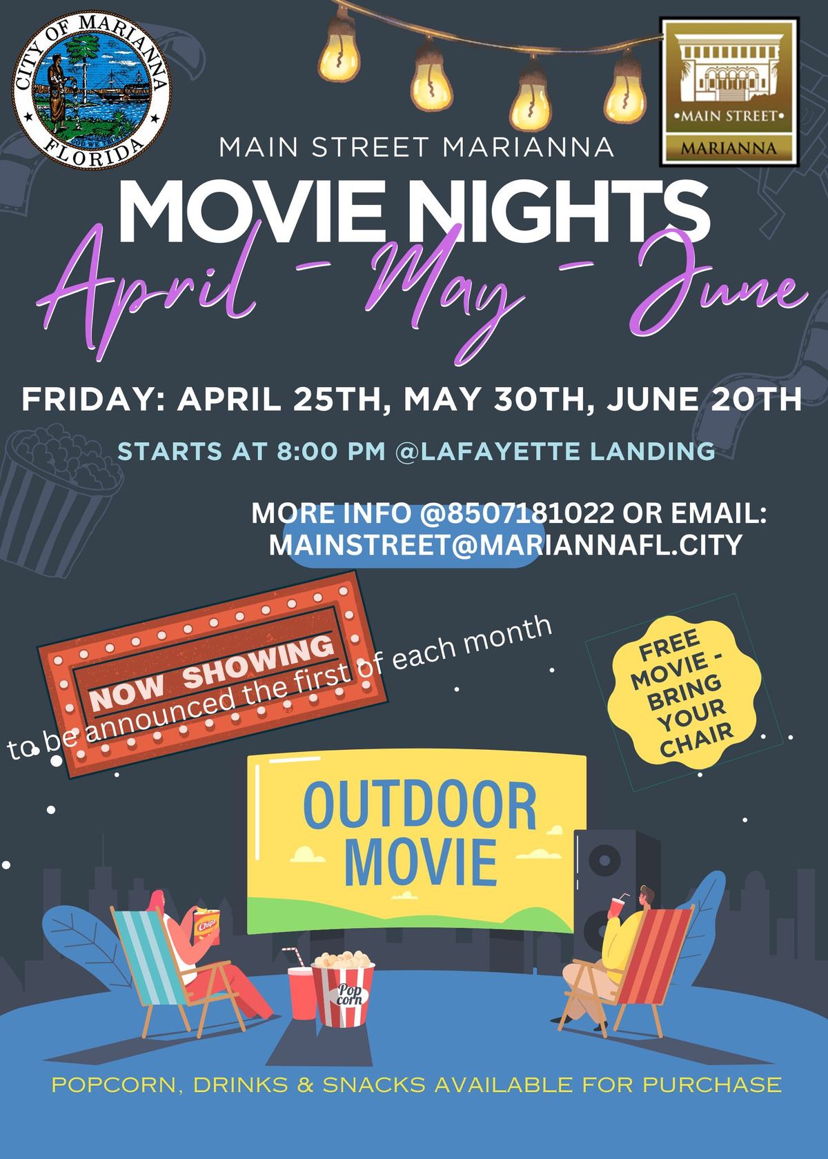 MOVIE NIGHTS @ Lafayette Landing 