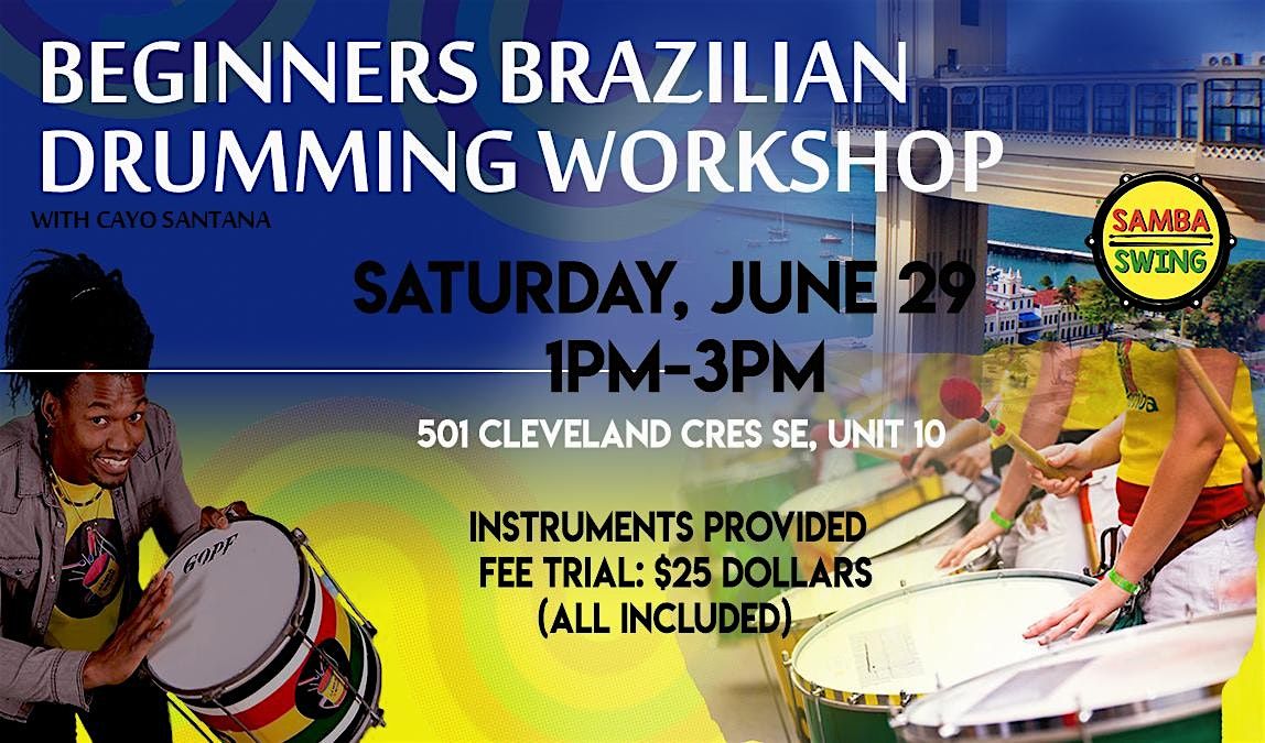 Beginners Brazilian Drumming Workshop