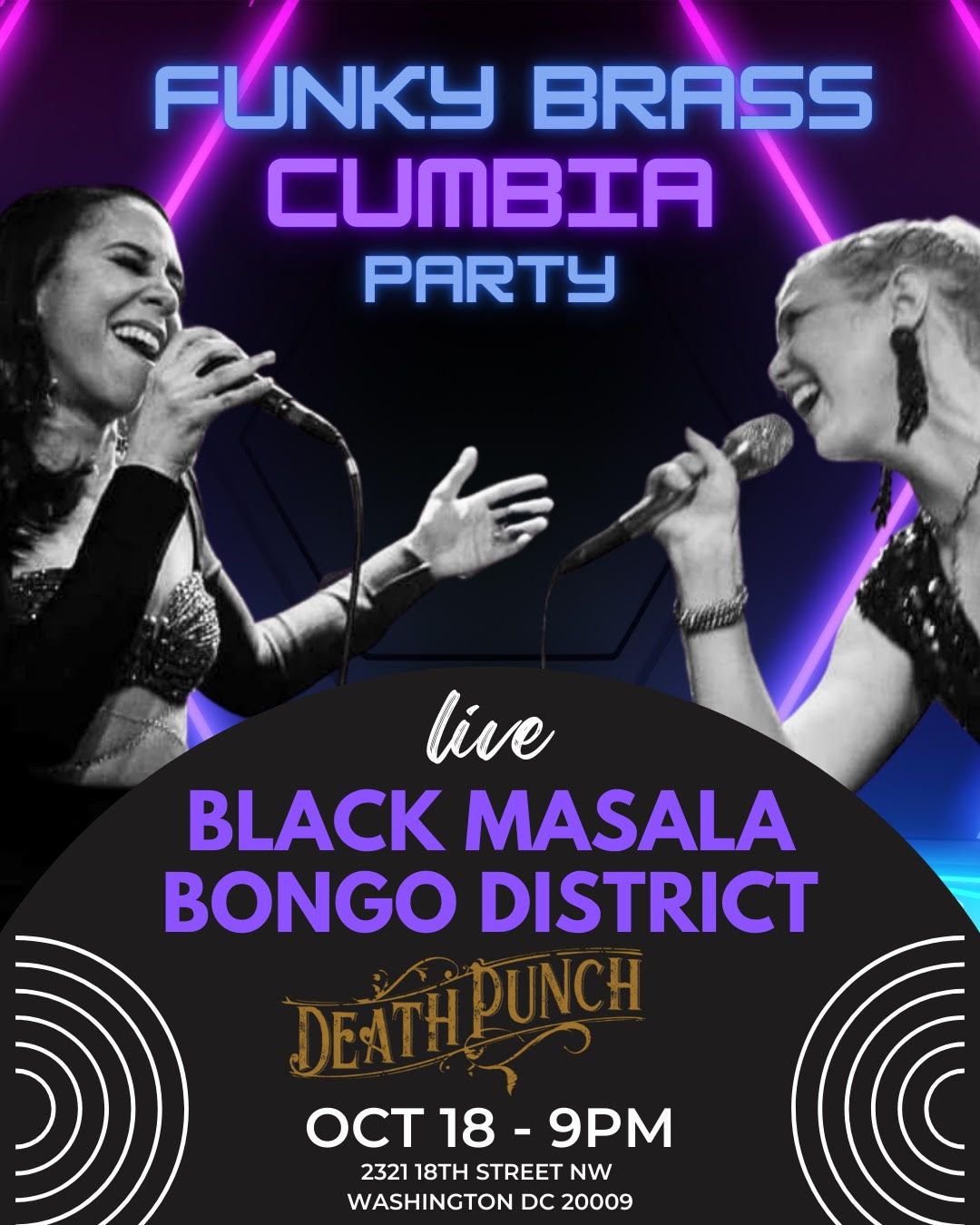 Black Masala and Bongo District at Death Punch