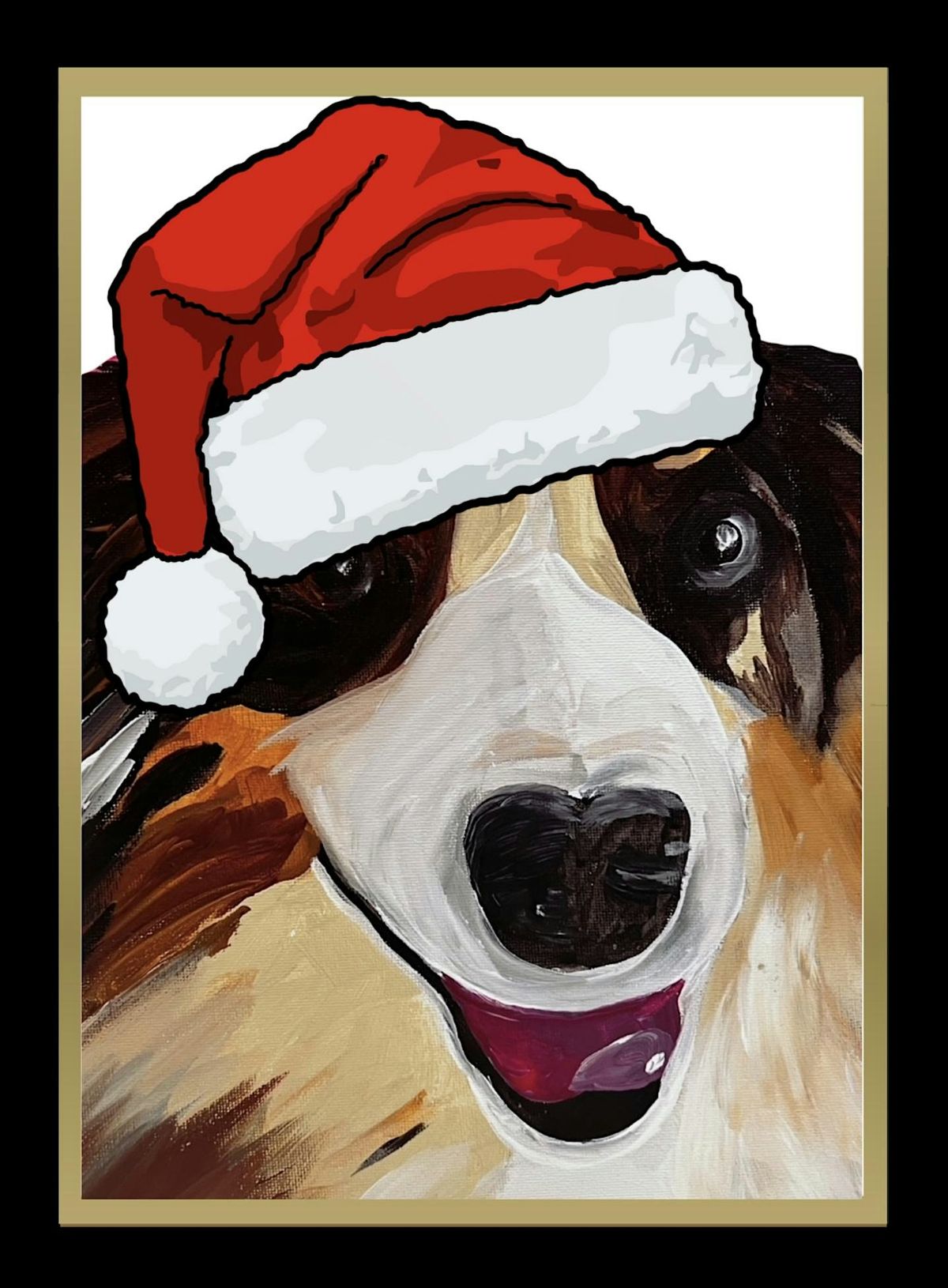 Holiday Paint Your Pet - Paint and Sip