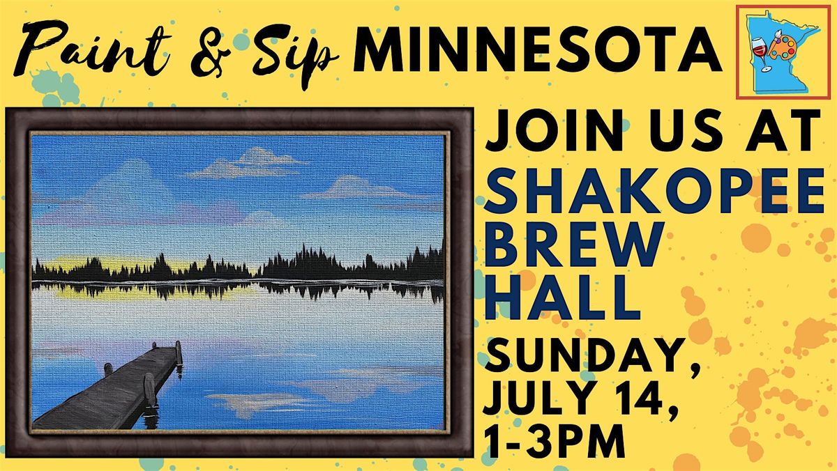 July 14 Paint & Sip at Shakopee Brewhall