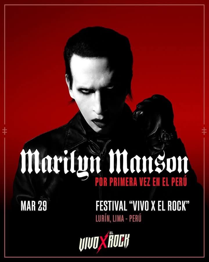 MARILYN MANSON EN LIMA 29.MARZO