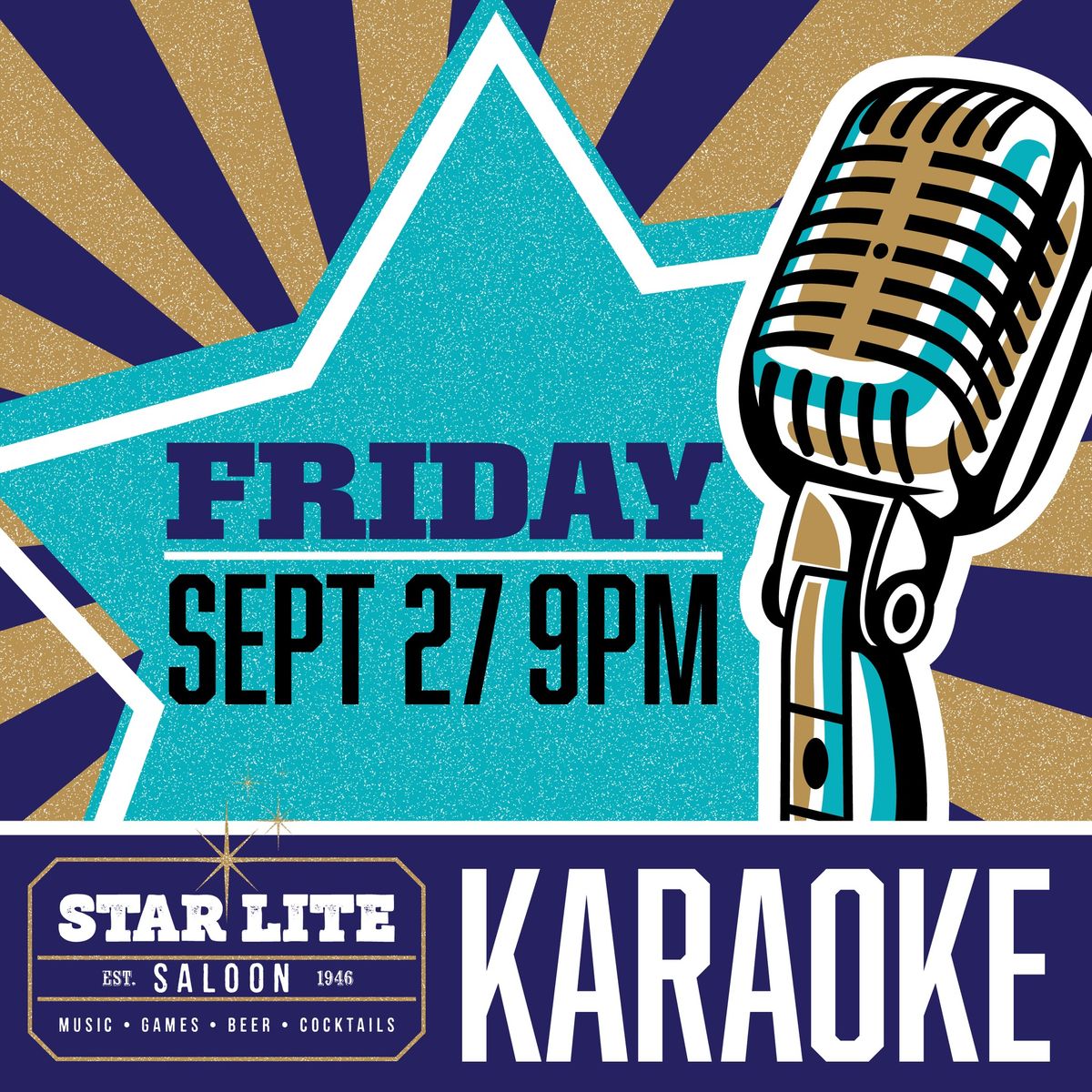 Karaoke Night at Star Lite!