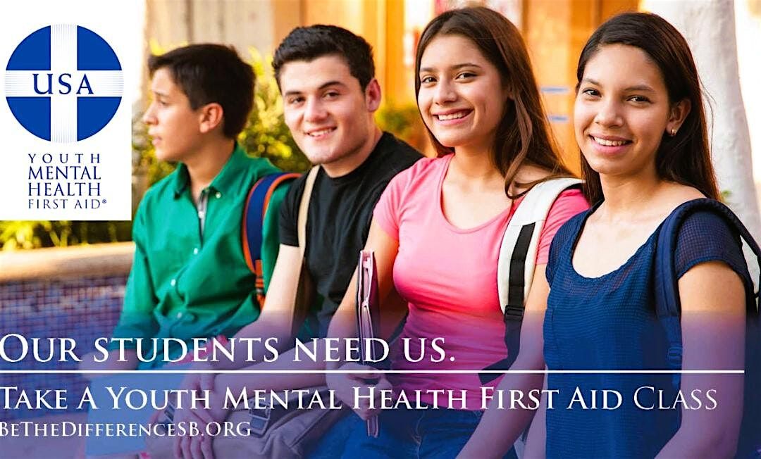 "VIRTUAL" Youth Mental Health First Aid (Adults Assisting Youth)