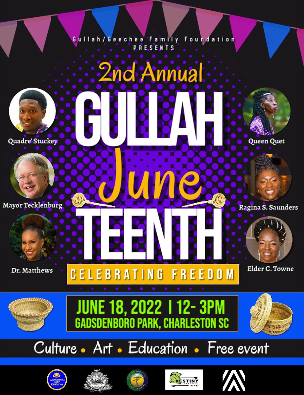 Gullah Freedom Celebration 2022, Gadsdenboro Park