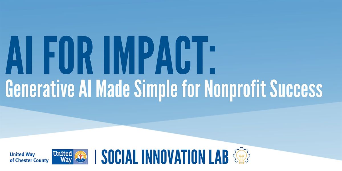 AI for Impact: Generative AI Made Simple for Nonprofits (Beginner)