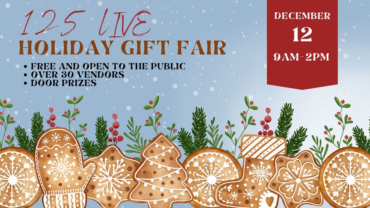 125 LIVE Holiday Gift Fair