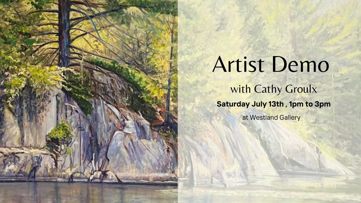 LIVE Painting Demo with Cathy Groulx