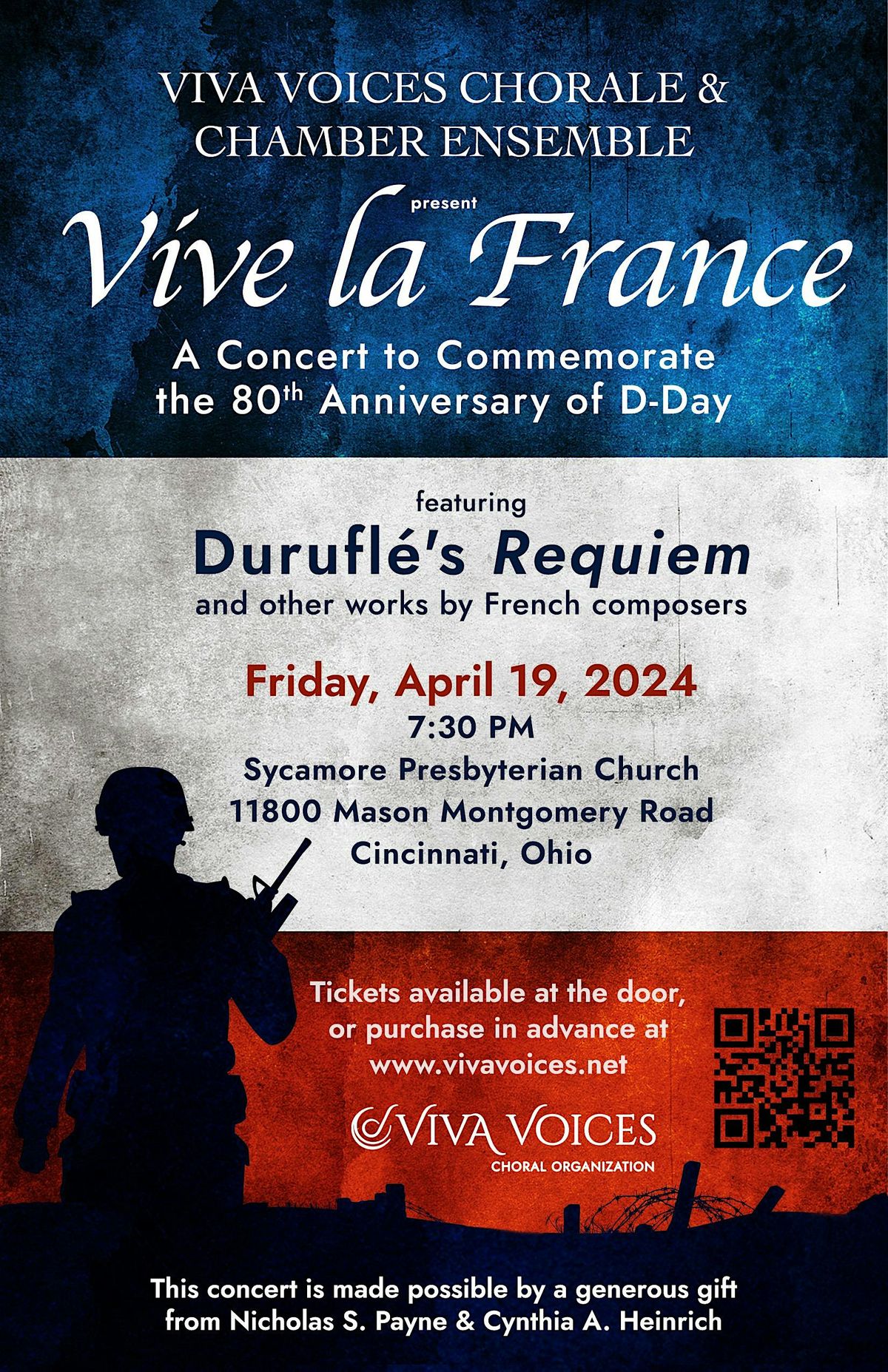 VIVE LA FRANCE: A Concert to Commemorate the 80th Anniversary of D-Day