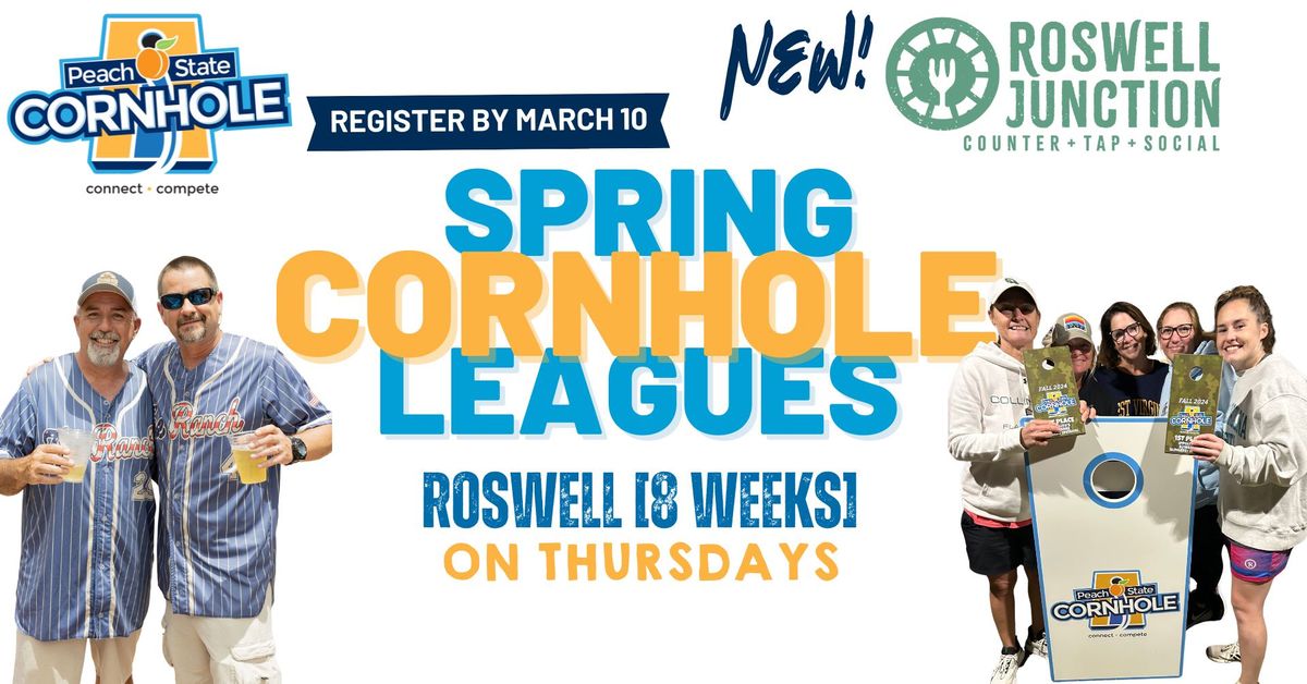 Roswell Spring Cornhole Leagues [Register by March 10]