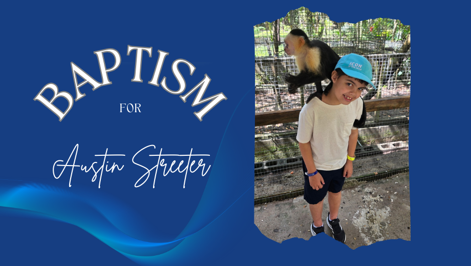 Baptism: Austin Streeter