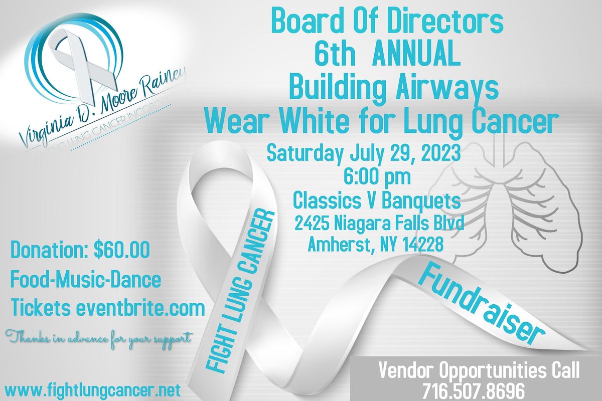 6th Annual Wear White For Lung Cancer