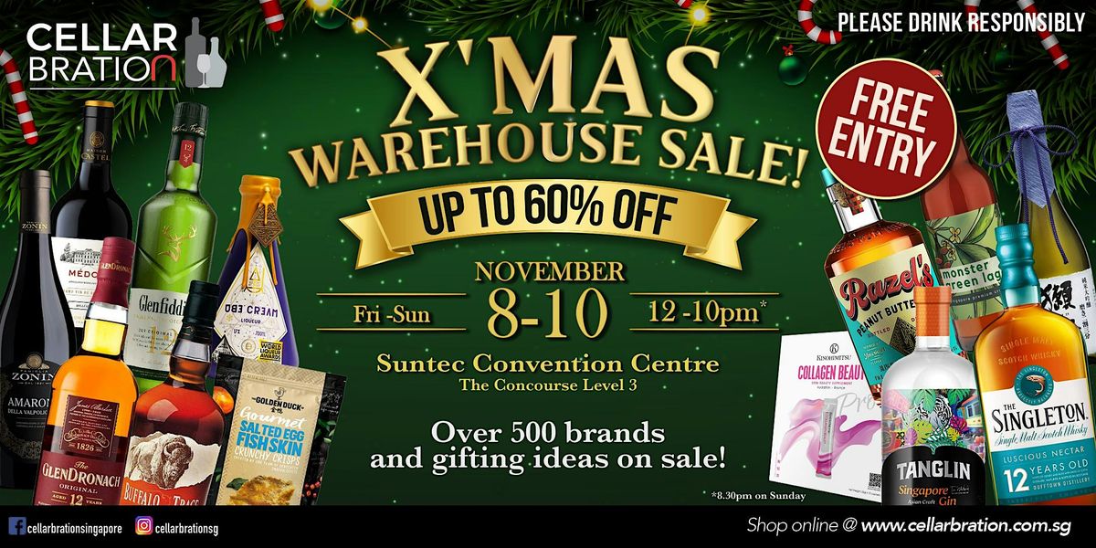 Cellarbration's X'Mas Warehouse Sale 2024