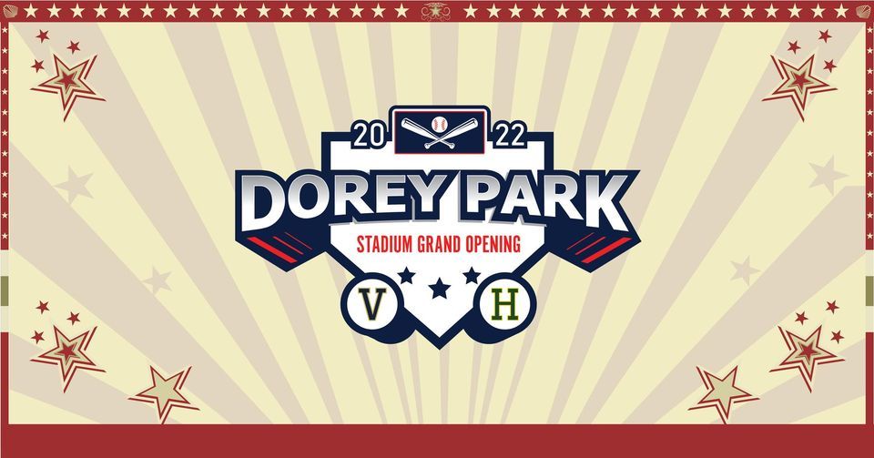 [Postponed] Dorey Baseball Stadium Grand Opening & Community Carnival