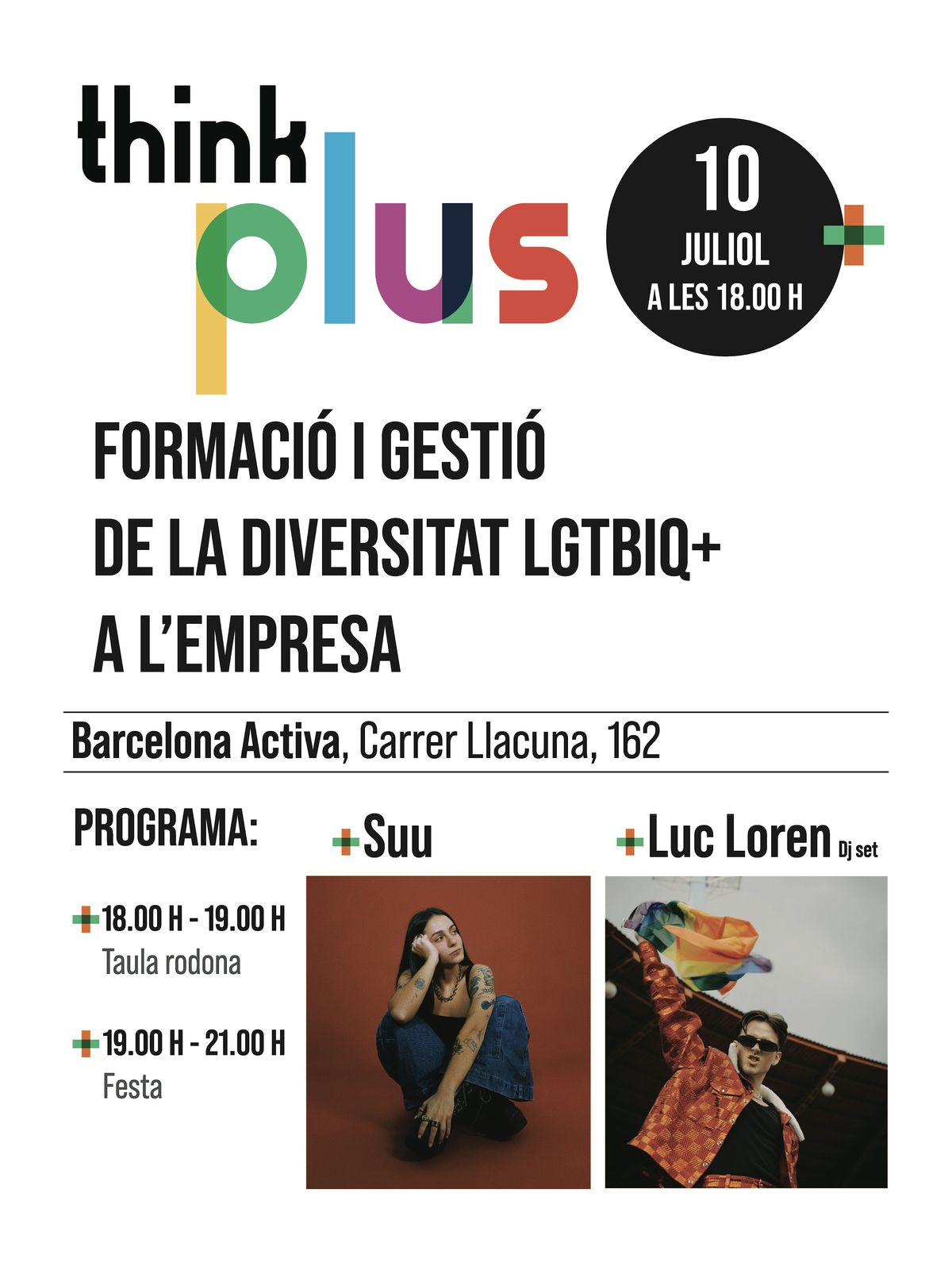 Think Plus: Formaci\u00f3 i gesti\u00f3 de la diversitat LGTBIQ+ a l\u2019empresa