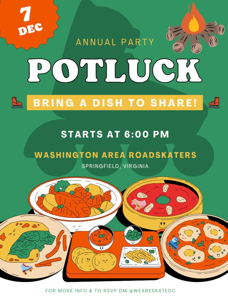 Annual potluck