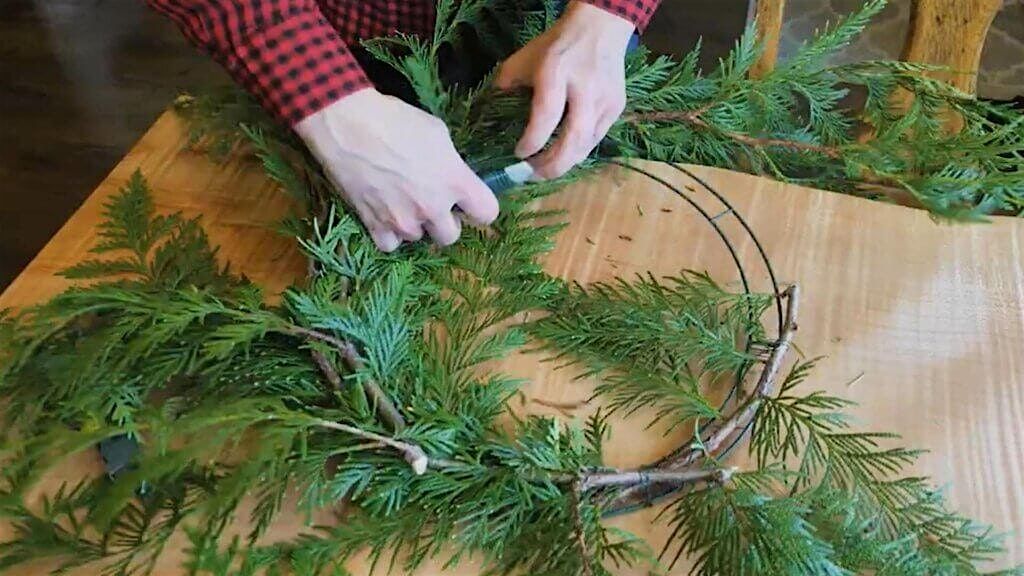 Fresh Greens Wreath Class