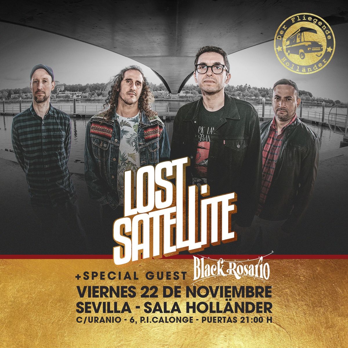 Lost Satellite + Black Rosario