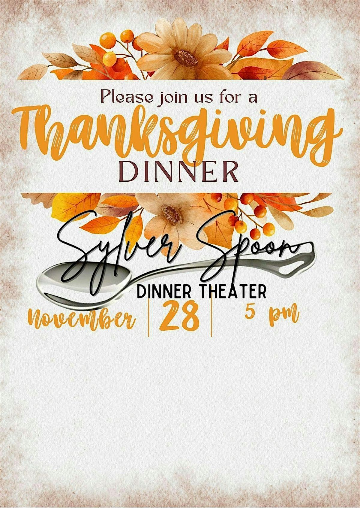 Thanksgiving Dinner at Sylver Spoon