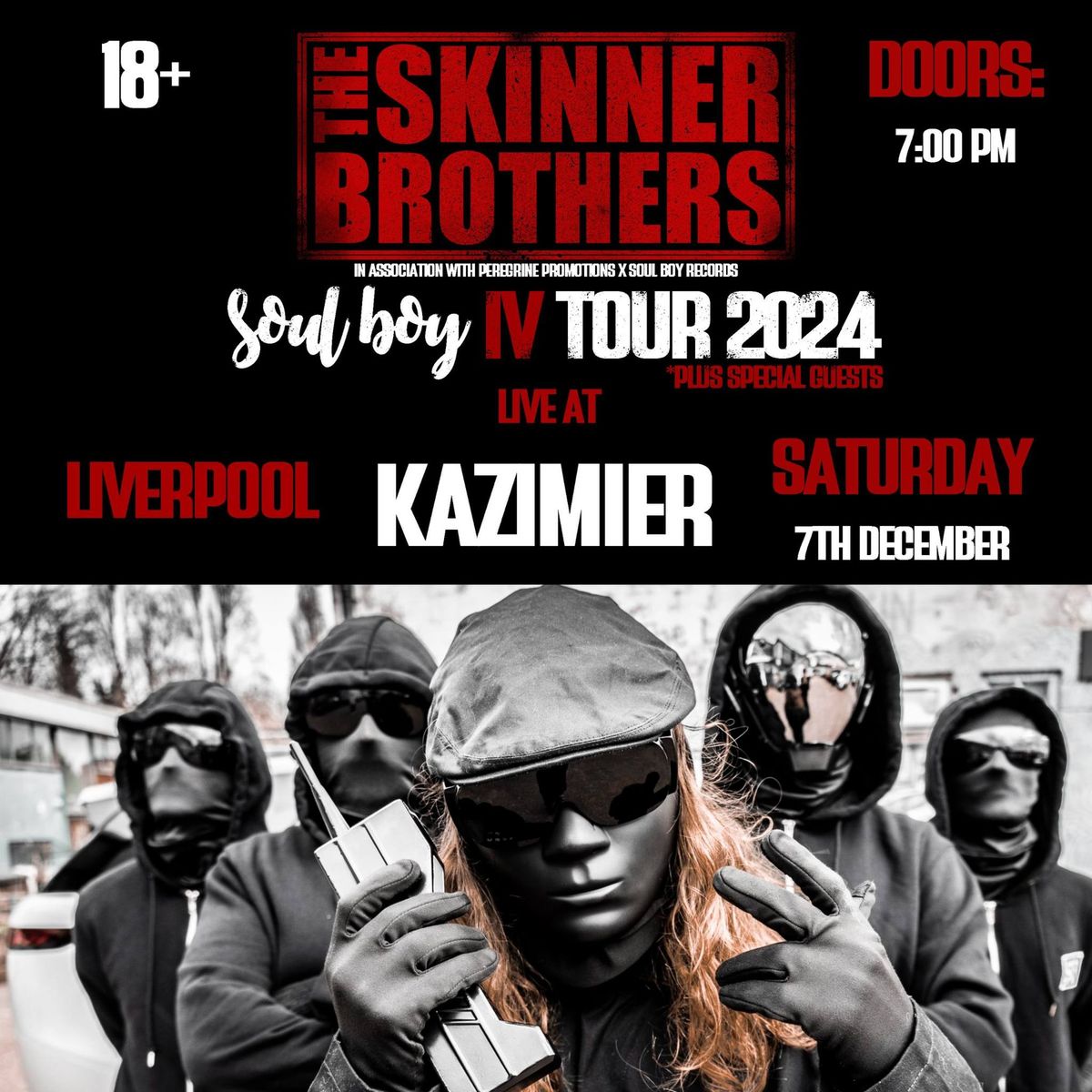 The Skinner Brothers @ Liverpool Kazimier Stockroom