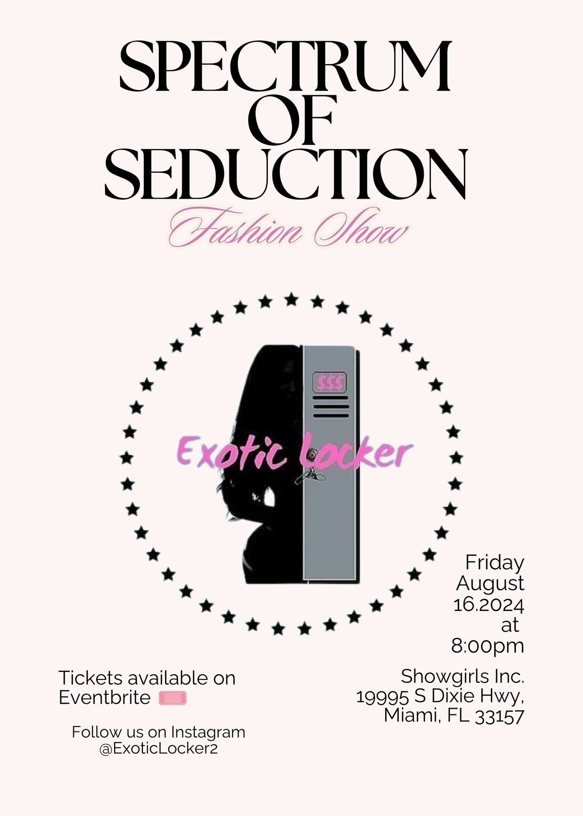 Spectrum of Seduction Fashion Show