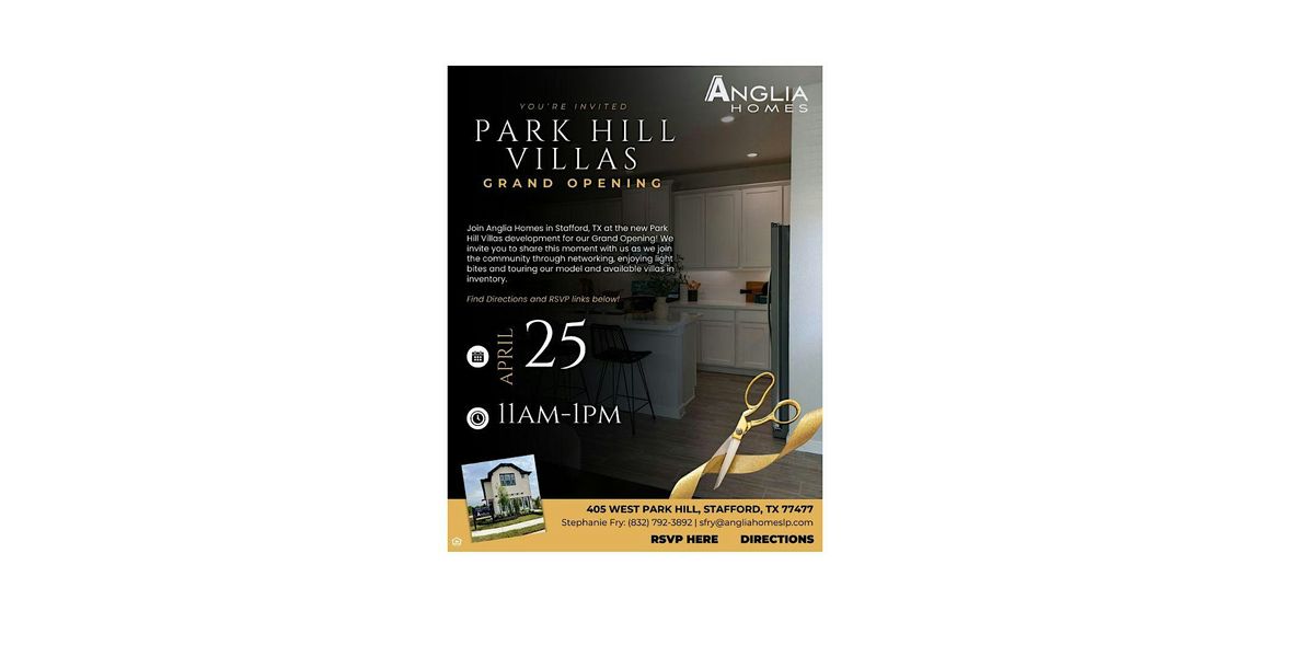 Park Hill Grand Opening