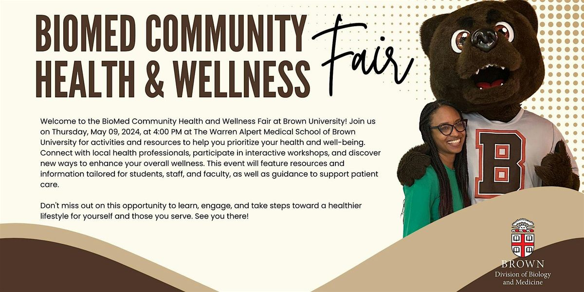 BioMed Community Health & Wellness Fair at Brown University