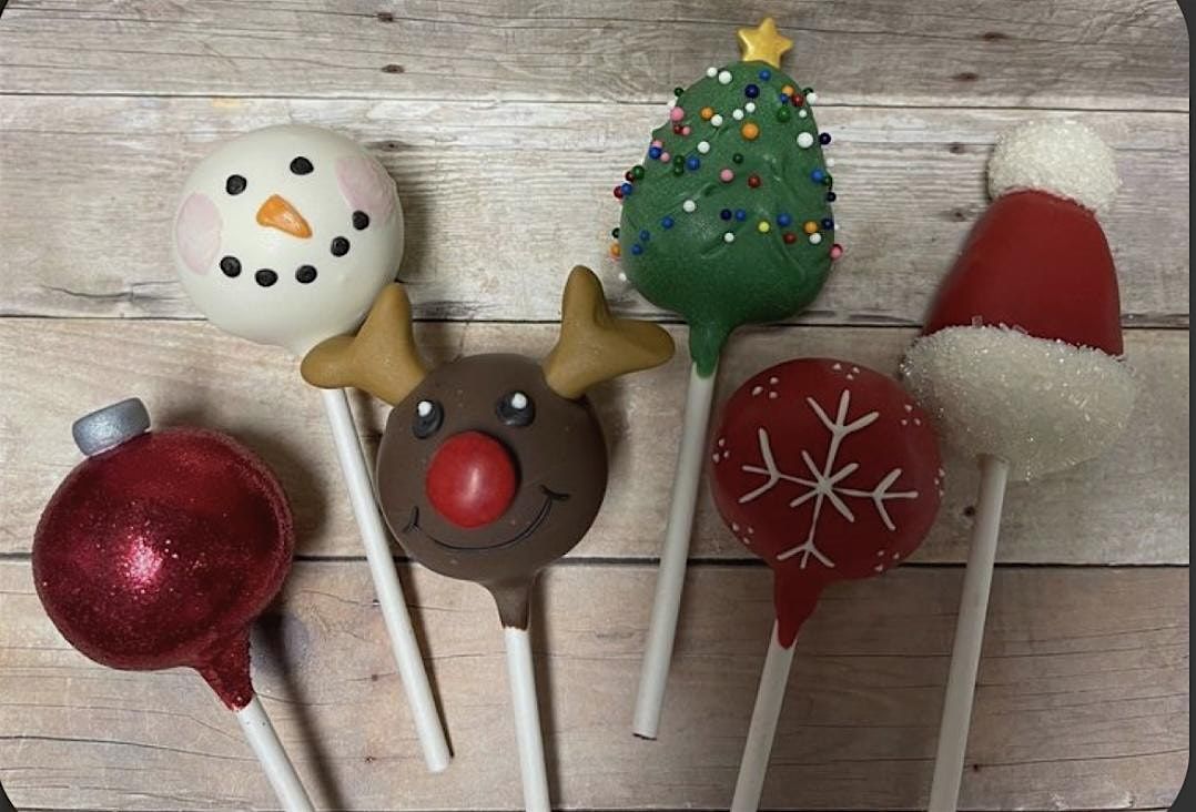 CHRISTMAS Cake Pop Workshop Class!