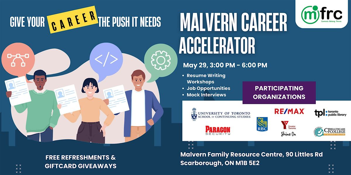 Malvern Career Accelerator & Job Fair