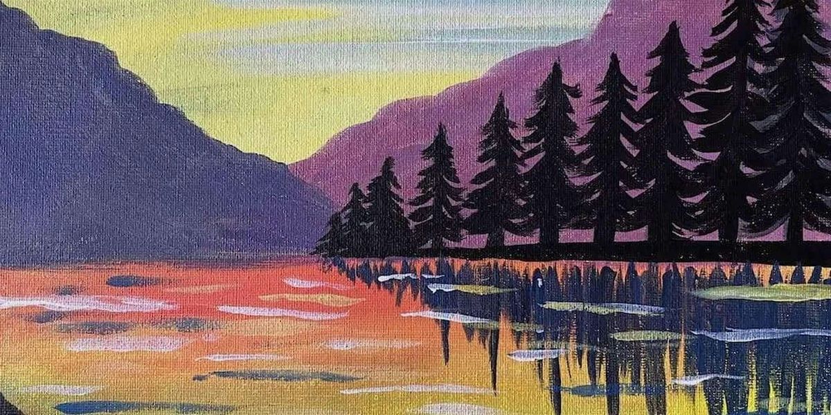 Sunrise in Cascading Color - Paint and Sip by Classpop!\u2122