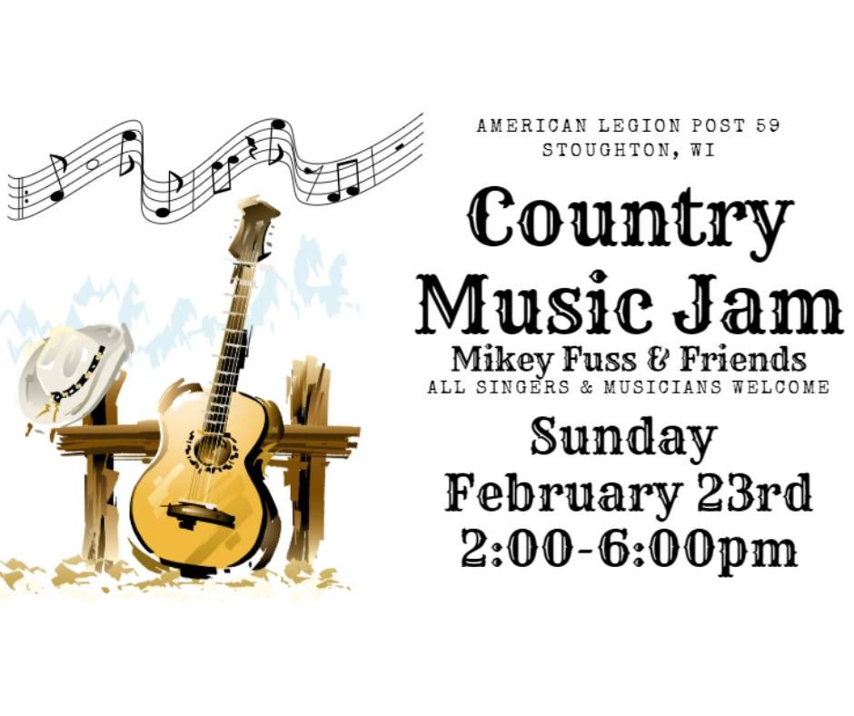 Country Music Jam @ The Legion