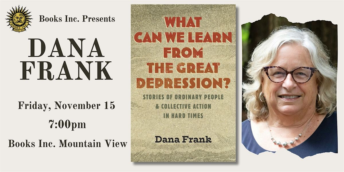 DANA FRANK at Books Inc. Mountain View