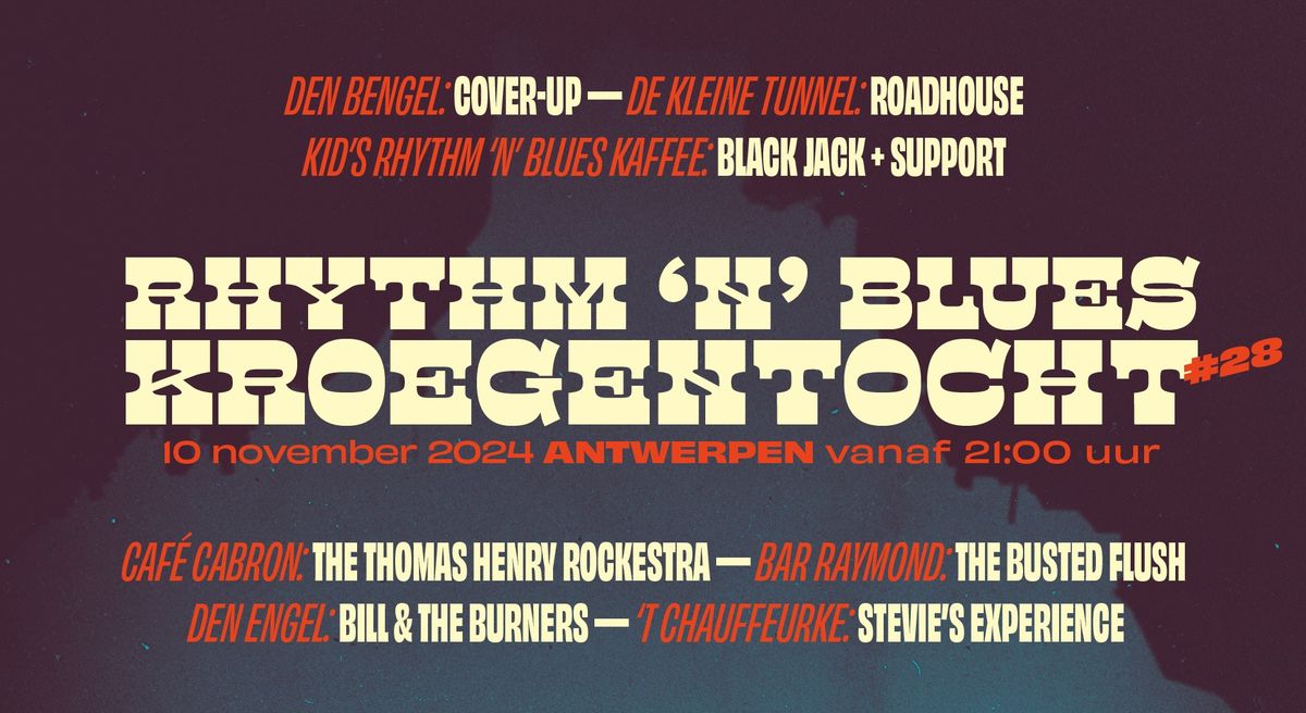 Rhythm 'n' Blues Kroegentocht 2024