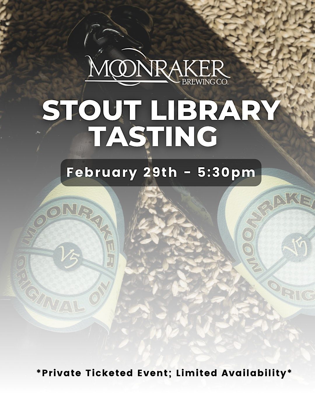 Moonraker Brewings 2024 Stout Library Tasting, Moonraker Brewing Co ...