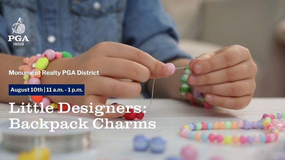 Little Designers: Backpack Charms