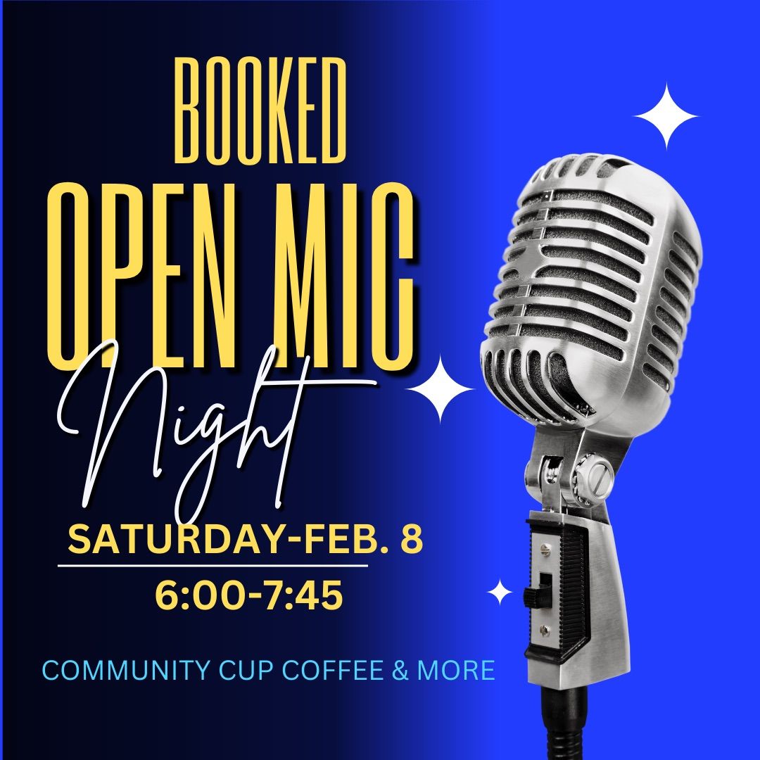 Booked Open Mic Night