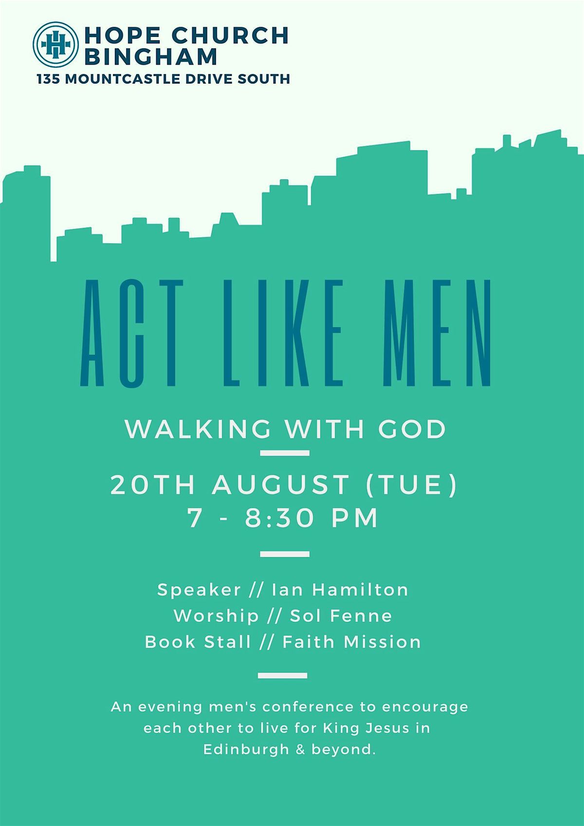 ACT LIKE MEN |Walking With God