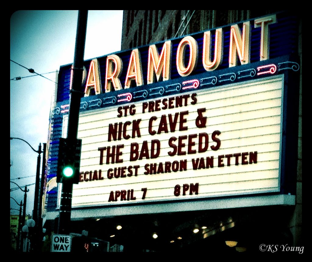 Nick Cave and The Bad Seeds at Paramount Theatre Seattle