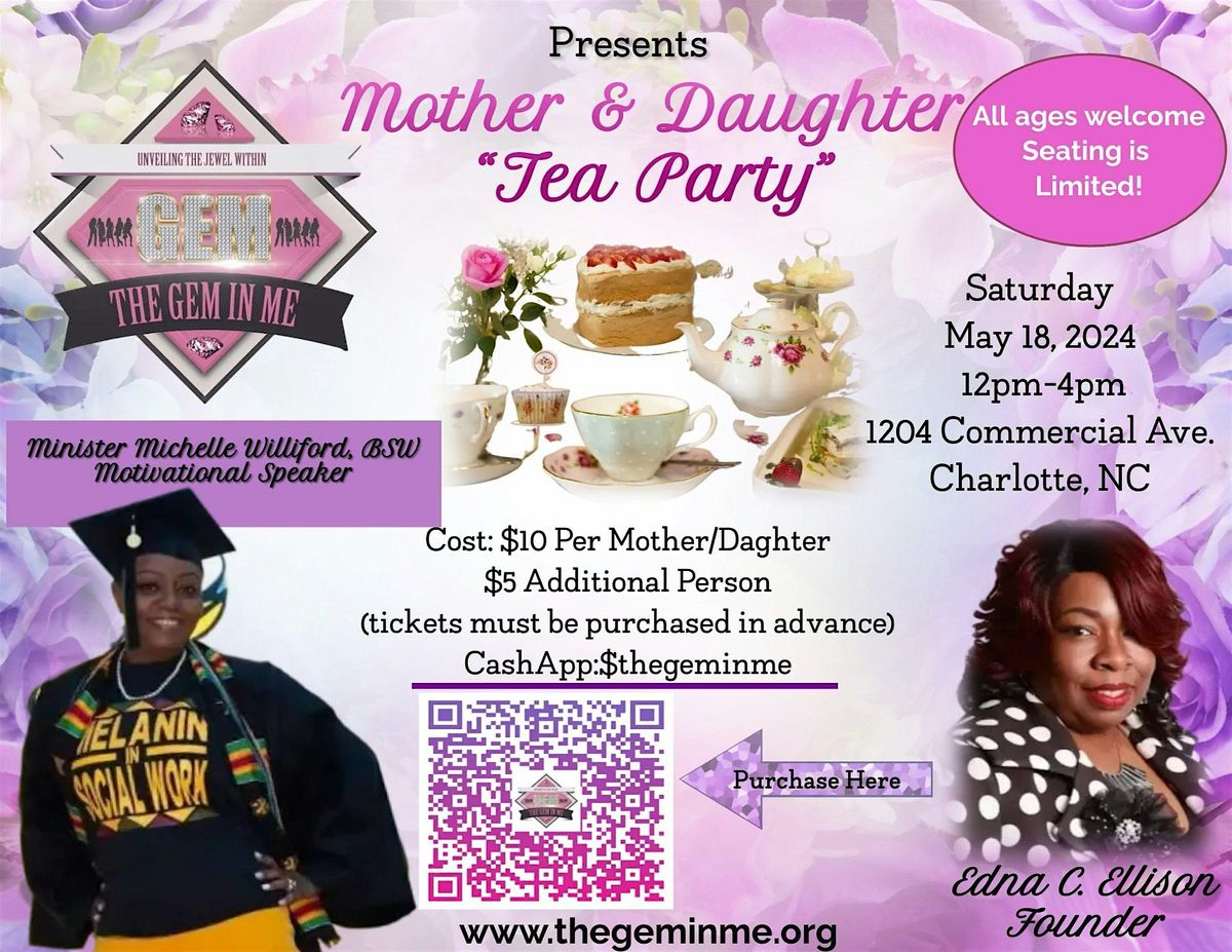 Mother and Daughter Tea Party