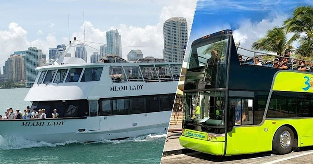 Best Miami Bus and Boat tour