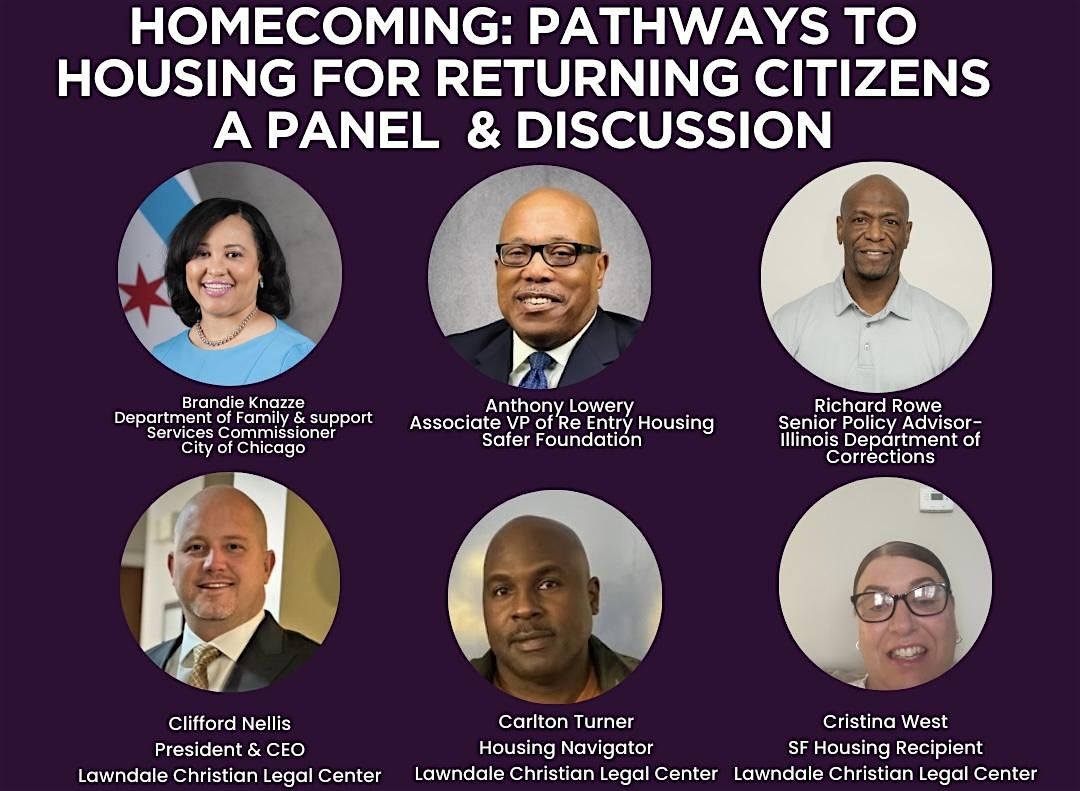 Homecoming: Pathways to Housing For Returning Citizens A Panel & Discussion