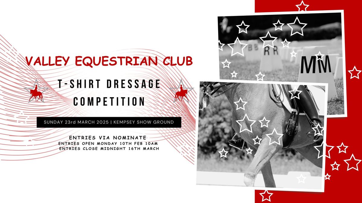 VEC T-Shirt Dressage Competition