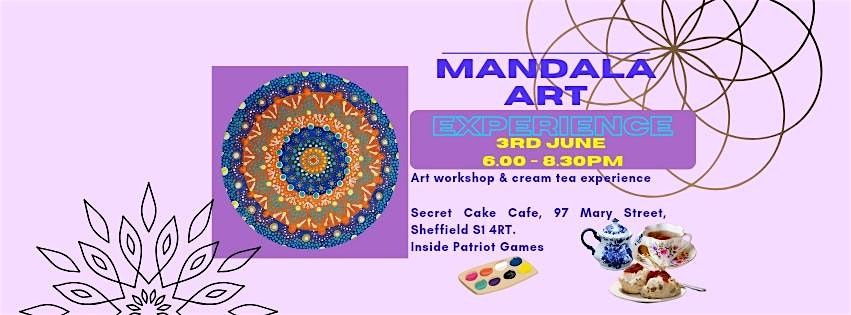 Mandala art & cream tea experience