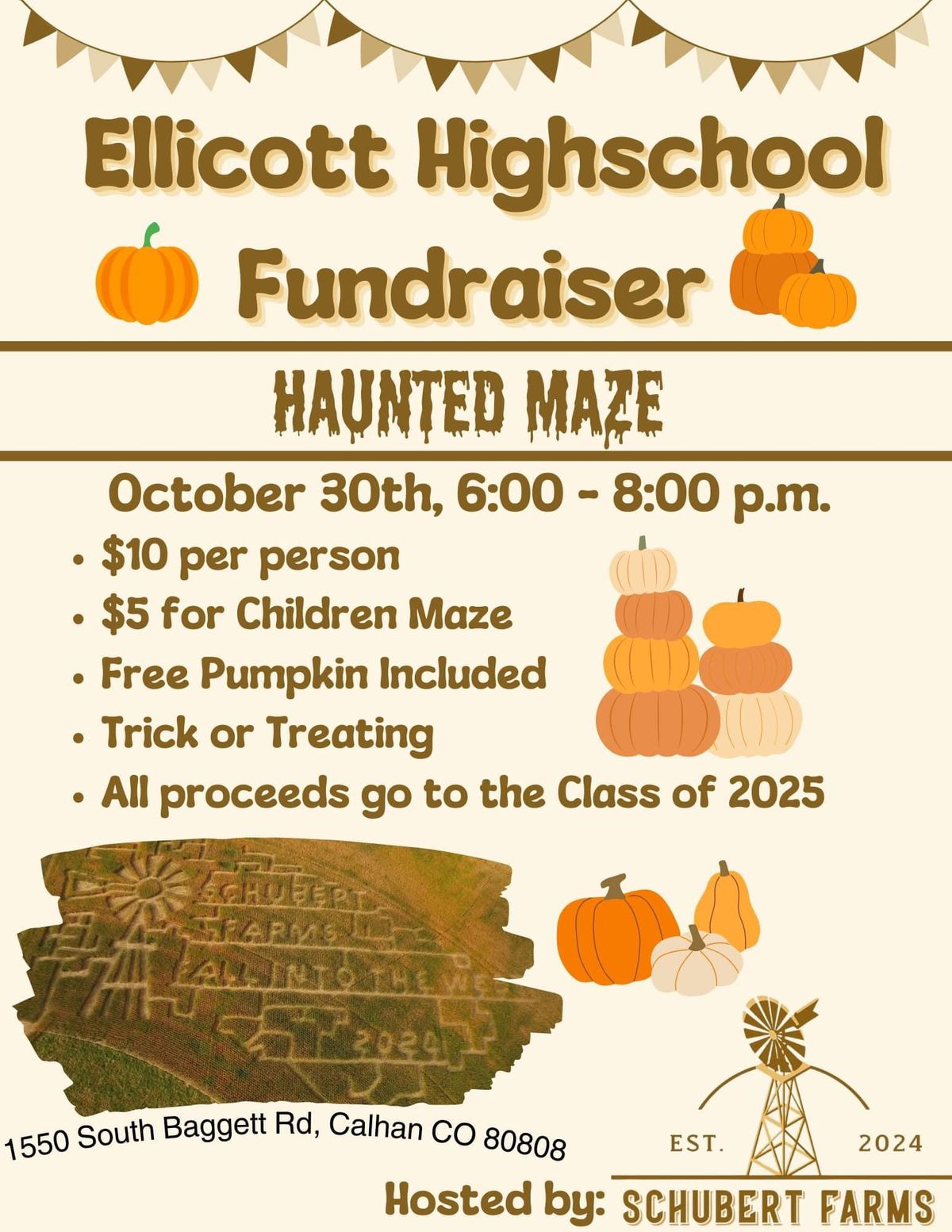 Fall Fundraiser for EHS Seniors