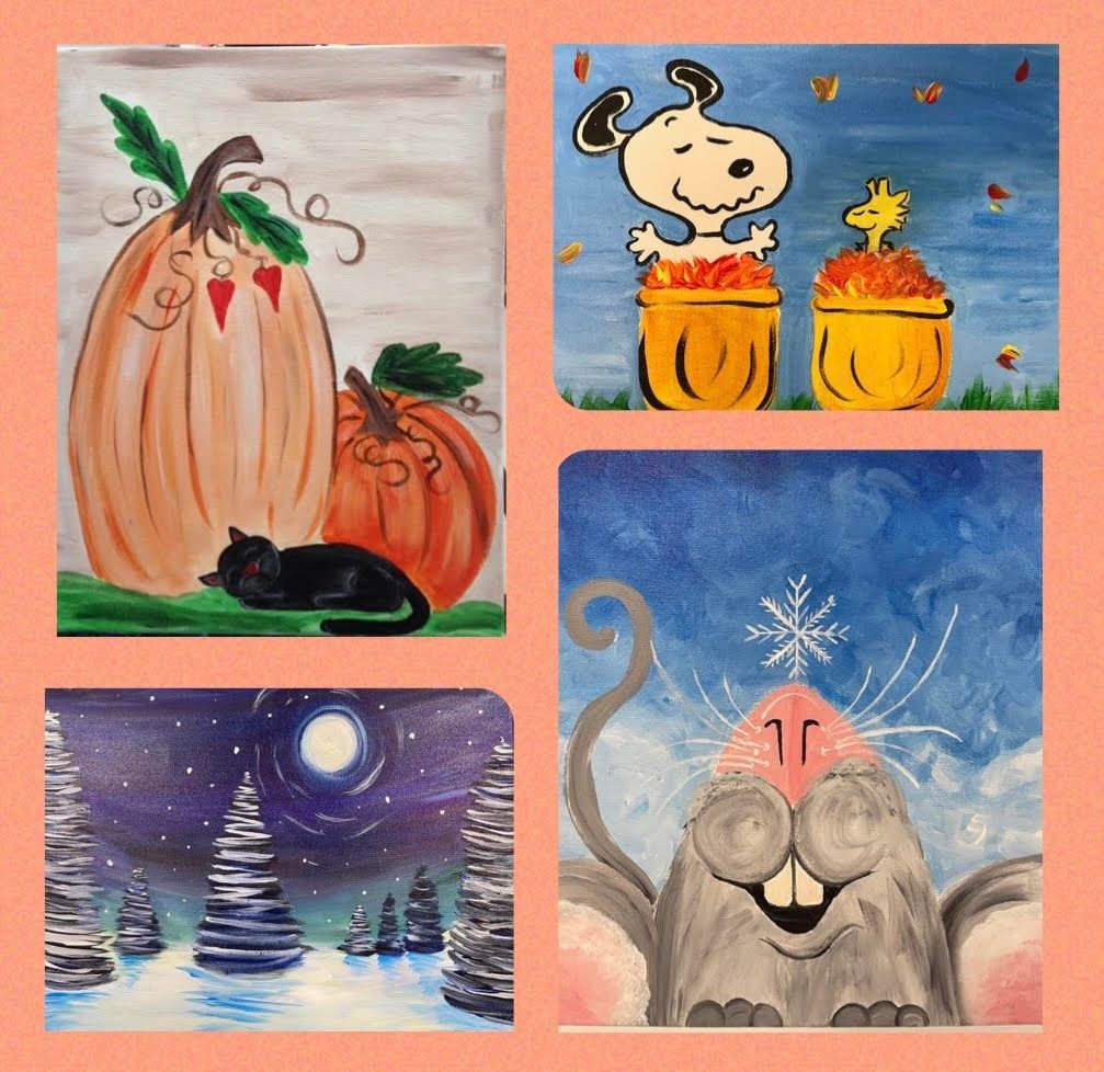 Open Art Studio November! Specials for $22