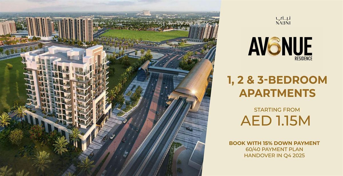 Free Webinar: Apartments in Al Furjan - An Investment Opportunity