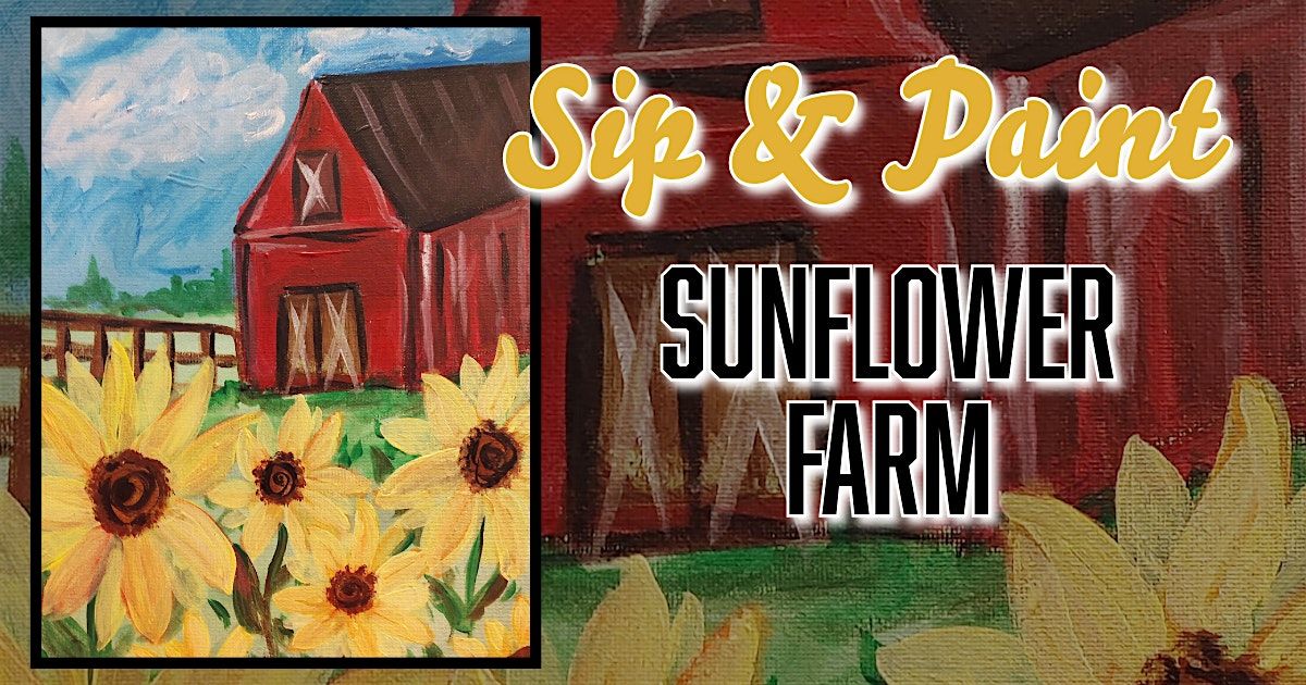 Paint Party at The Pour House On Derry - Sunflower Farm