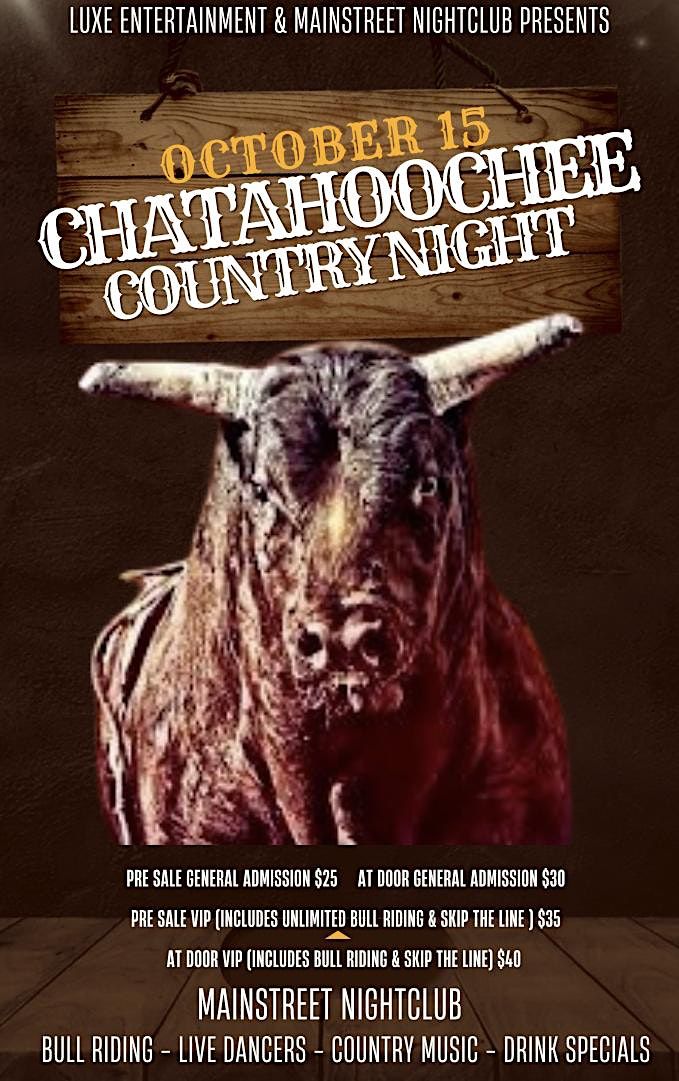 CHATTAHOOCHEE Country night