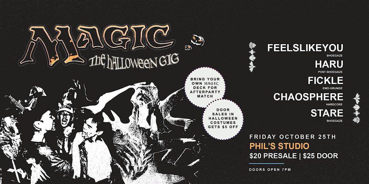 Magic: The Halloween Gig