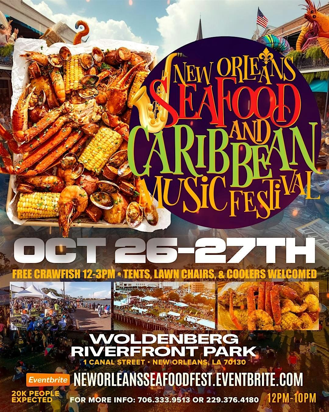 New Orleans Seafood & Caribbean Music Festival